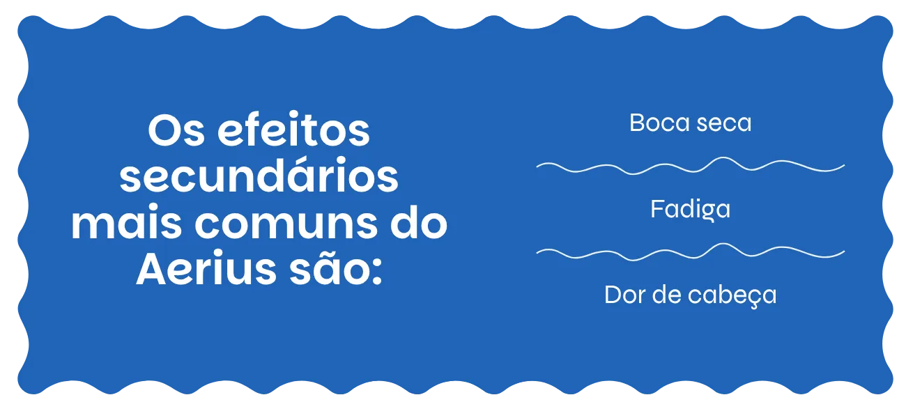 Aerius efeitos secundários
