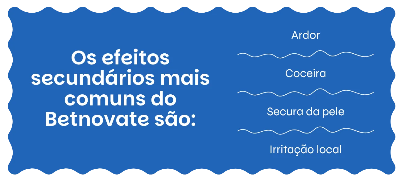 Betnovate efeitos secundários
