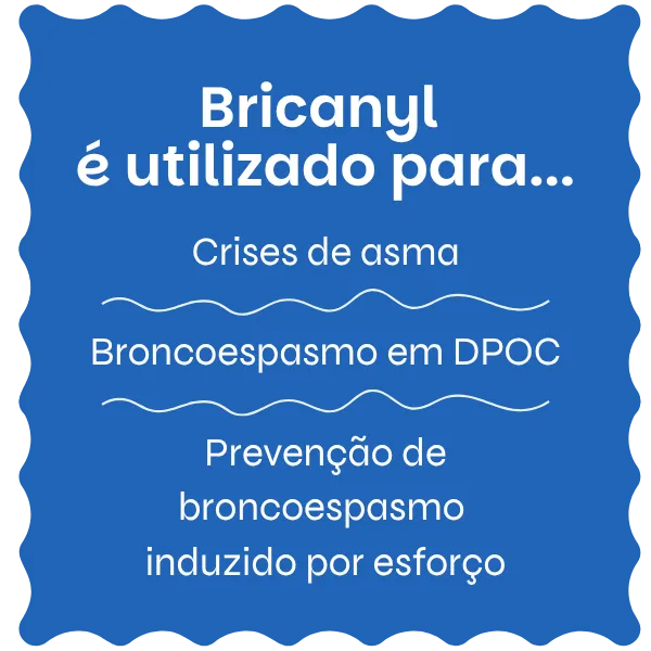 Bricanyl utilizado para