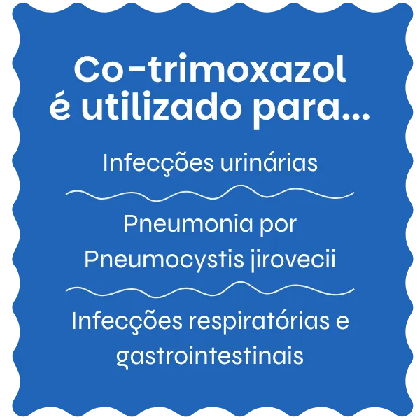 Co-trimoxazol utilizado para
