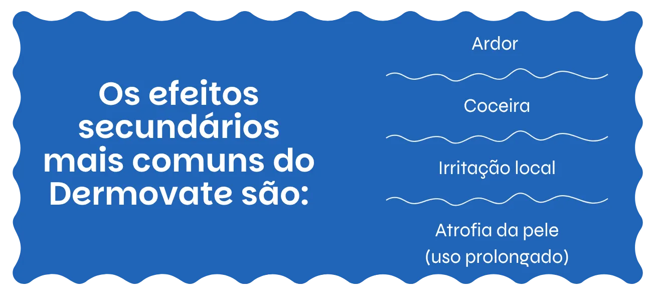 Dermovate efeitos secundários
