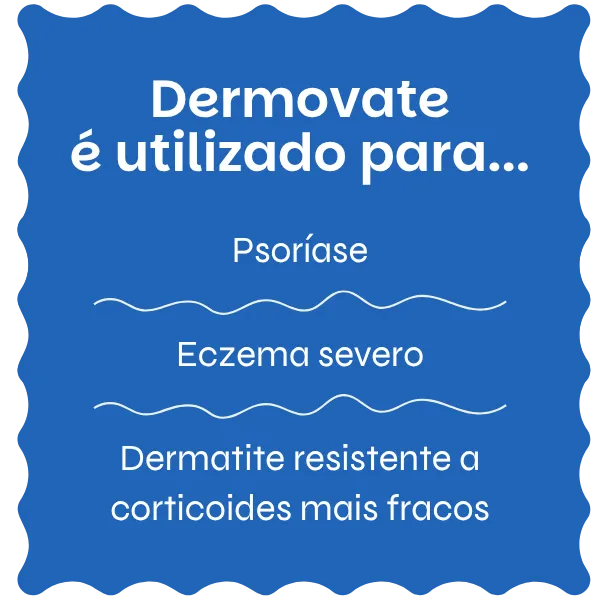 Dermovate utilizado para