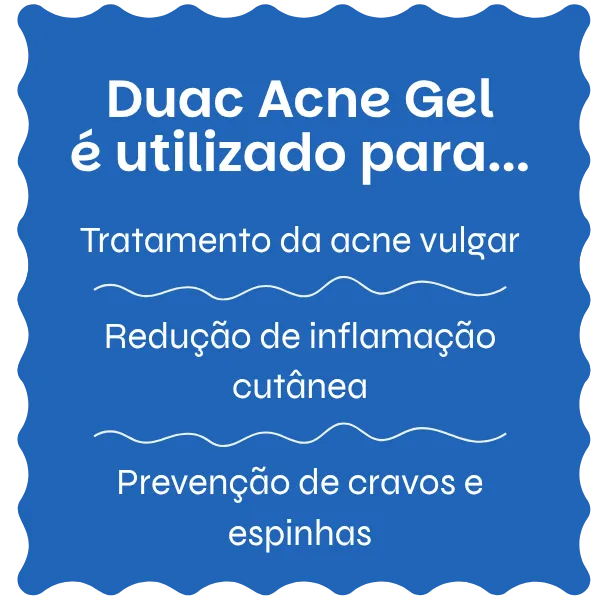 Duac Acne Gel utilizado para