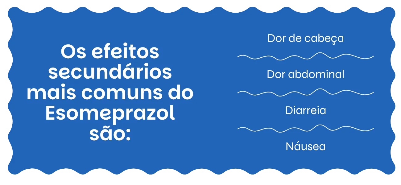 Esomeprazol efeitos secundários
