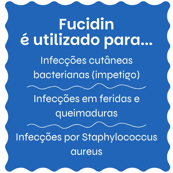 Fucidin utilizado para