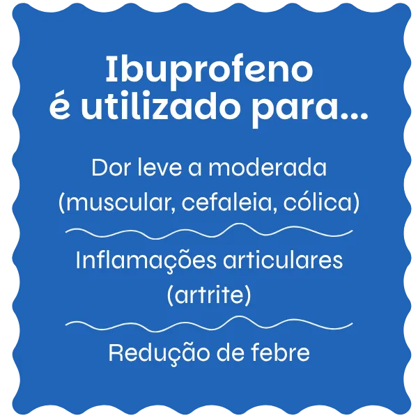 Ibuprofeno utilizado para