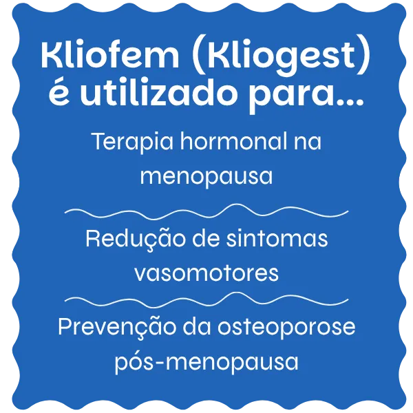 Kliofem (Kliogest) utilizado para