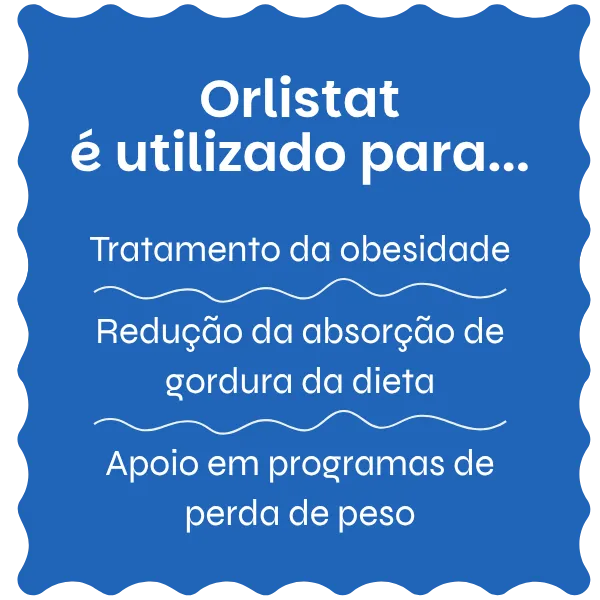 Orlistat utilizado para