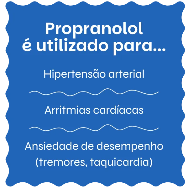Propranolol utilizado para