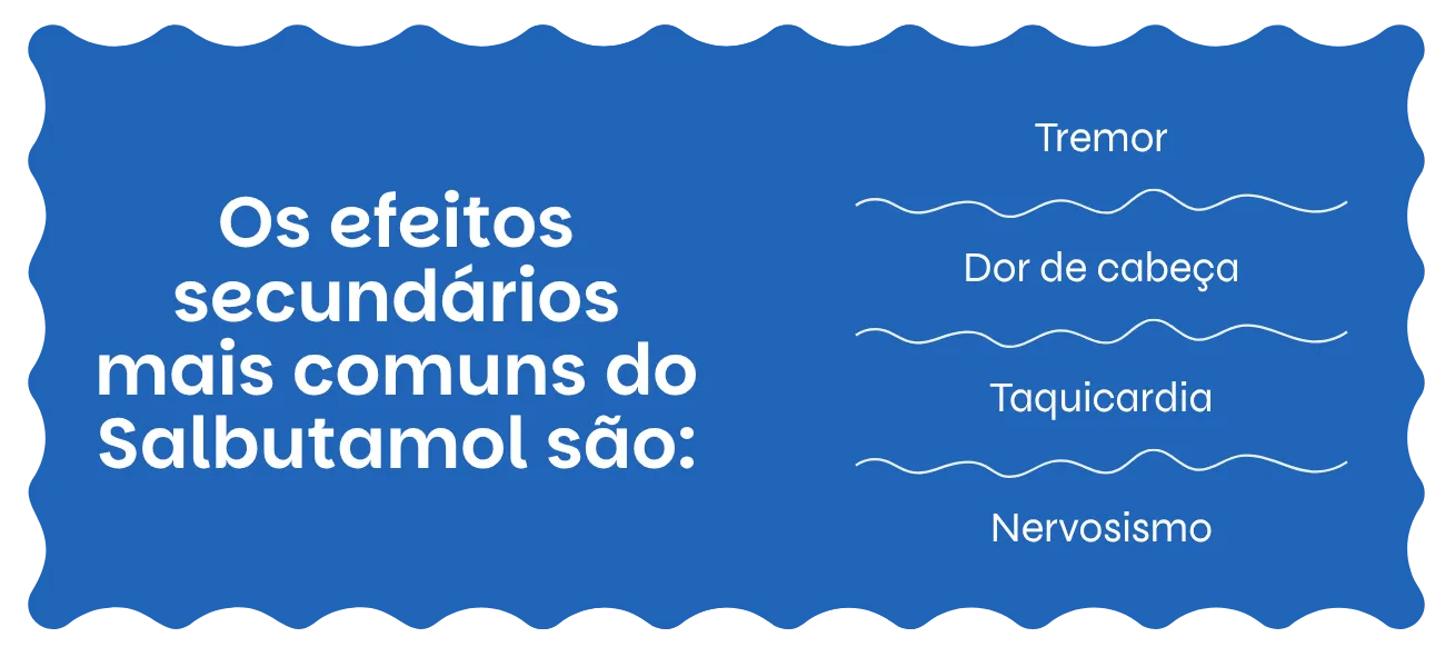Salbutamol efeitos secundários