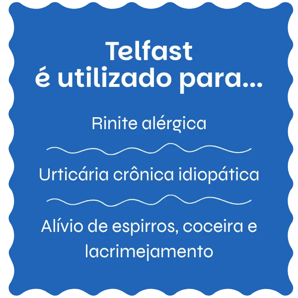 Telfast utilizado para