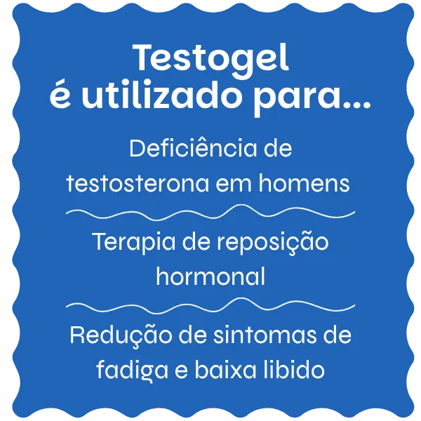 Testogel utilizado para