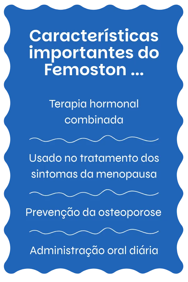 Visão geral do Femoston