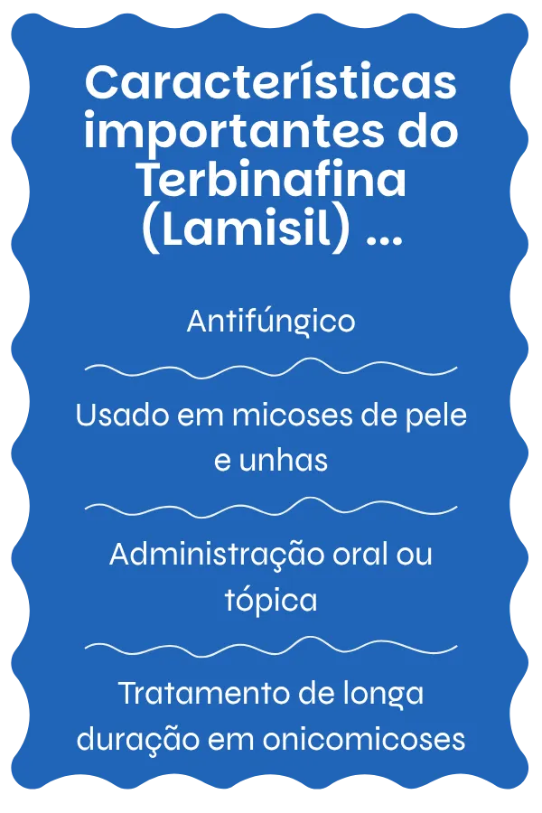 Visão geral do Terbinafina (Lamisil)