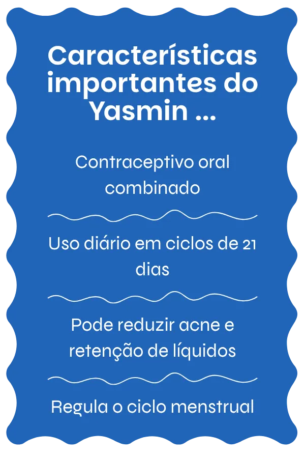 Visão geral do Yasmin