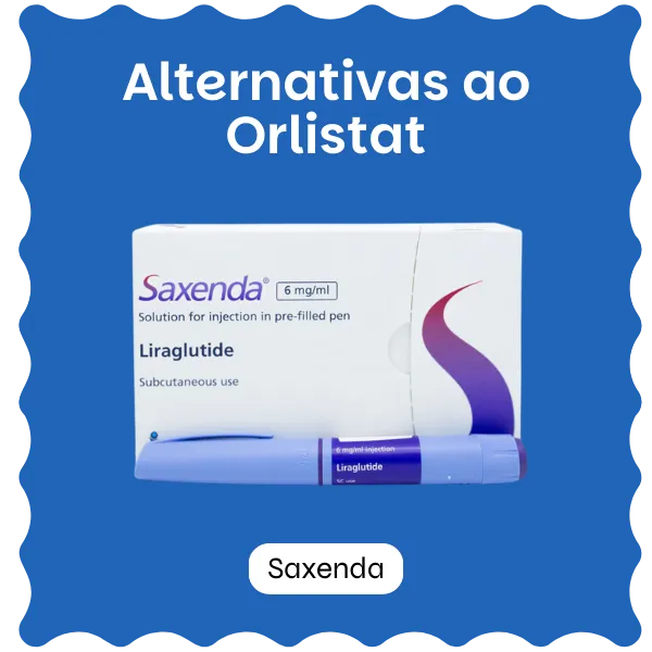 Medicamentos Alternativos ao Orlistat Saxenda