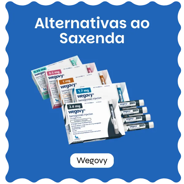 Medicamentos Alternativos ao Saxenda Wegovy