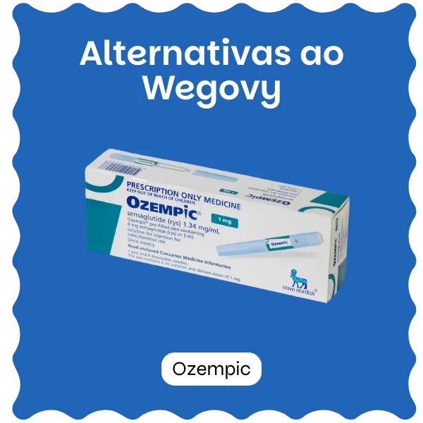 Medicamentos Alternativos ao Wegovy Ozempic