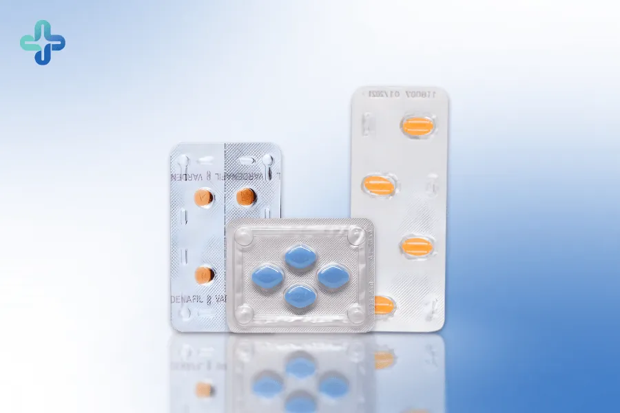 Pacote de amostras para disfunção erétil